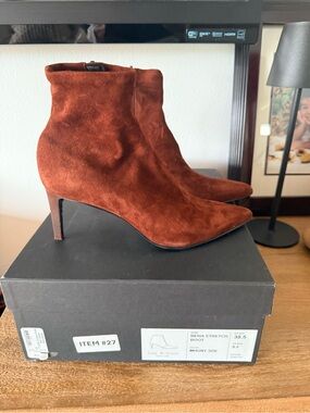 rag & bone Beha Stretch Boot in mahogany suede